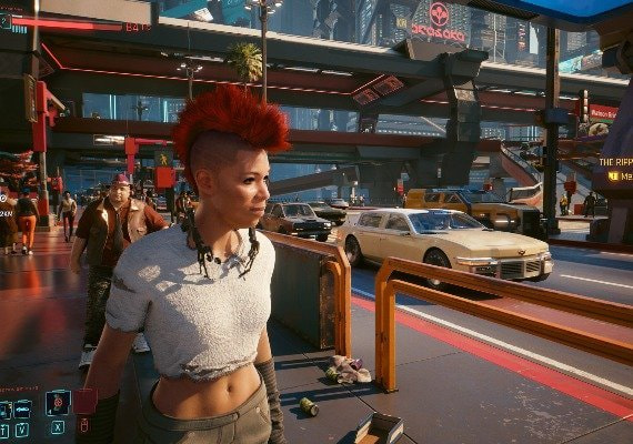 Explore the vivid world of Night City