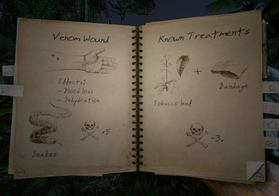 It's only you versus the nature, so keep a journal with useful notes
