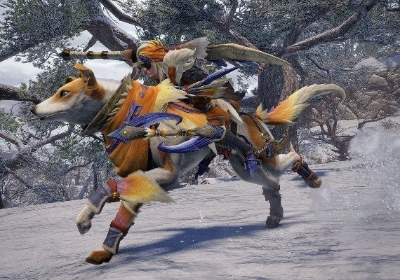  Ride on the back of your wolf-like buddy, Palamute