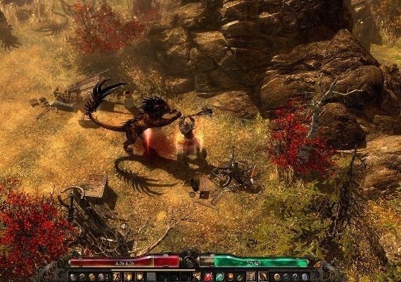 Get the base Grim Dawn game and expansions