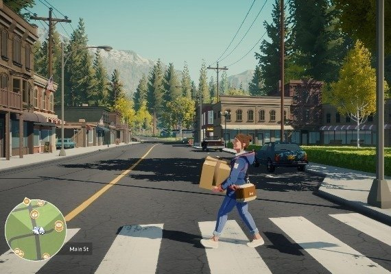 Meredith has taken a career break to deliver mail in her hometown