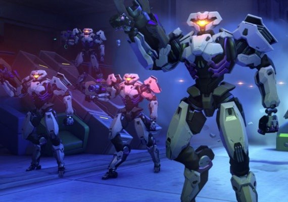Team up and defeat the omnics!