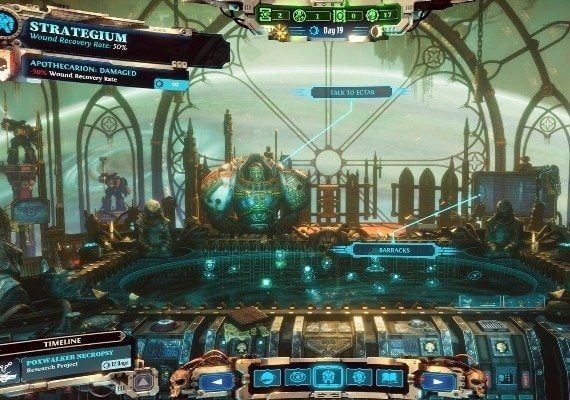 Experience the grimdark reality of the WH40k universe