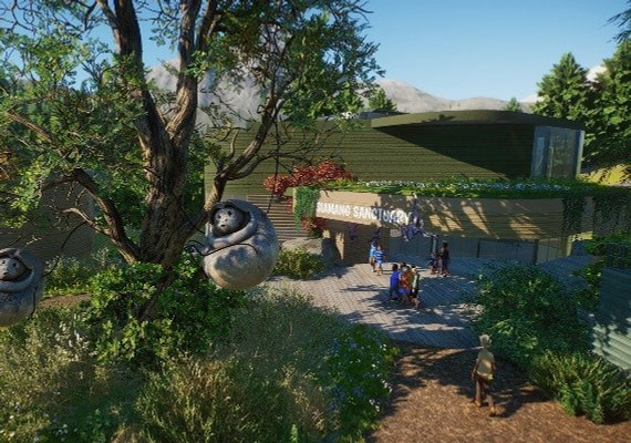 Build sustainable zoo using eco-friendly materials and 