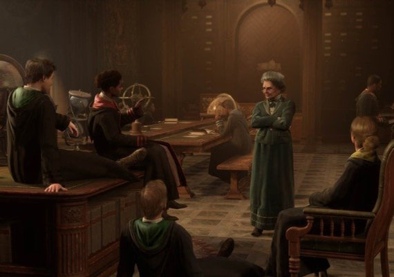 Create your own character and experience daily life in Hogwarts.
