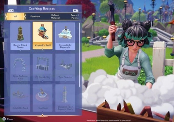 ¡Construye una acogedora aldea de Disney Dreamlight Valley!