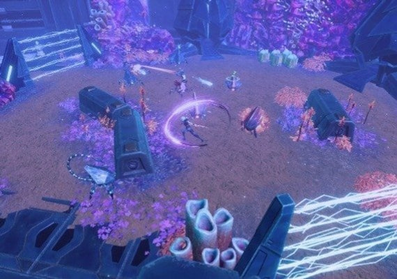 Action adventure with battles and exploration