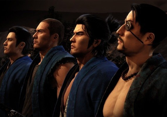Like the Dragon: Ishin with Kazuma Kiryu and Goro Majima