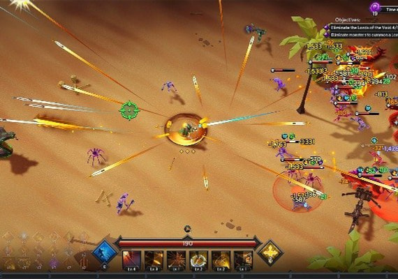 Explore exciting combat of Soulstone Survivors.