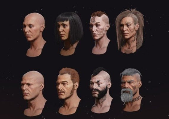 Customize the looks of your character.
