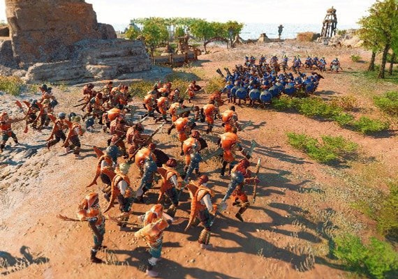 Build and command your army against AI or other players