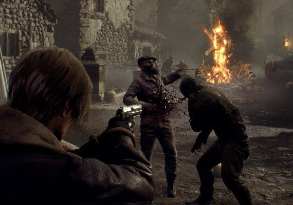 Gioca nei panni dell'agente Leon S. Kennedy
