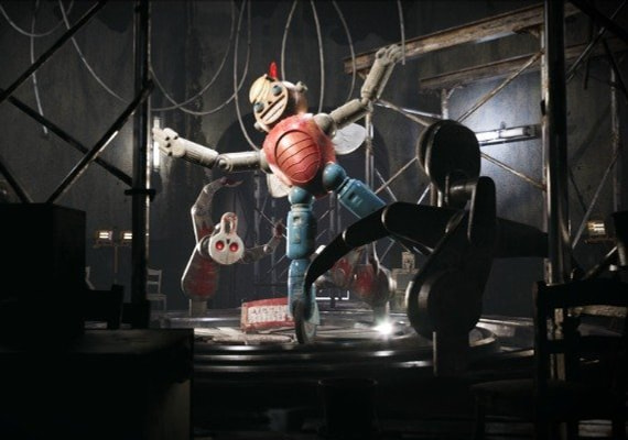 Explore the abandoned facility and watch our for deadly robots