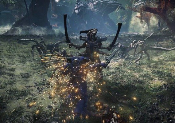 Slay countless Tyranid armies with powerful weapons.