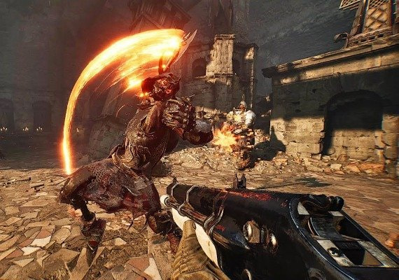 Use guns and spells to defeat your enemy