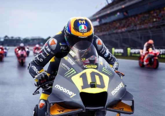 Das Spiel bietet MotoGP-, Moto2- und Moto3-Klassen