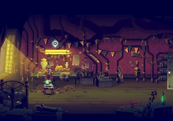 Manipulate time to battle enemies on your way.