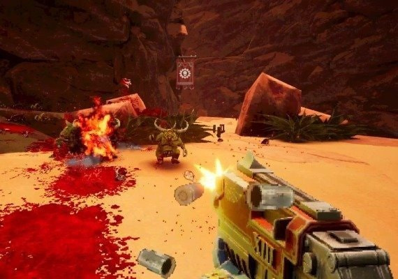 Join Space Marines and defeat the forces of Chaos