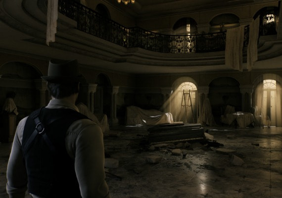 Explore a dark mansion filled with mysteries.