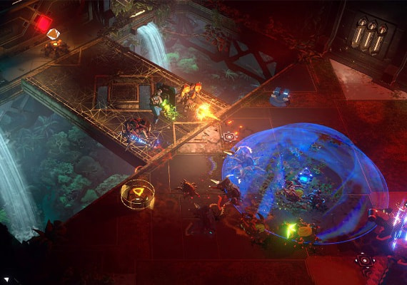 Navigate through procedurally generated rooms within an abandoned space station overrun by monsters.