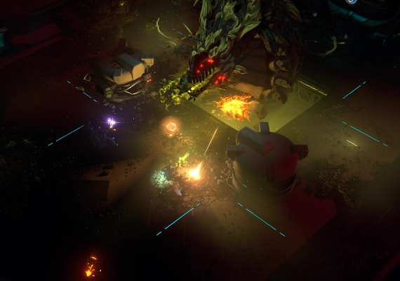 Embark on a journey through procedurally generated rooms within an abandoned space station infested by menacing creatures.