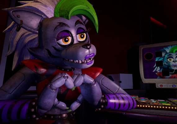 Face the terrifying animatronics.