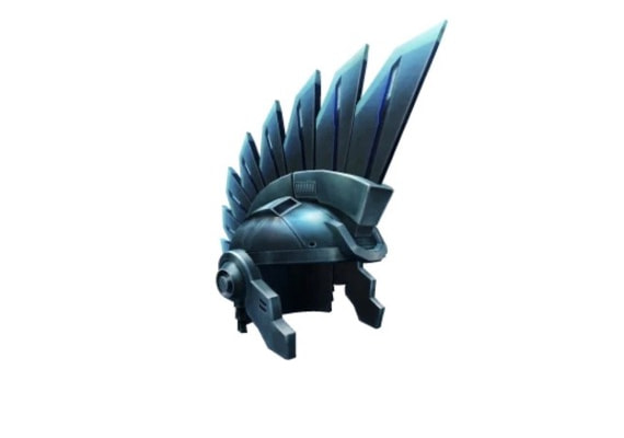 Blue Steel Mohawk Helmet