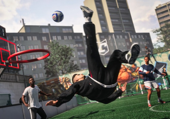 The Grounds moves football off the pitch and into a shared social world, mixing Kickabouts and casual minigames with Clubs matches across three distin