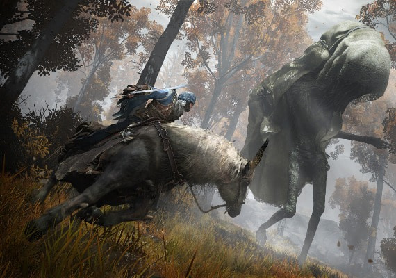 Not every dangerous fight is a scripted boss encounter; field enemies far larger than the player can appear without warning. Some are avoidable, other