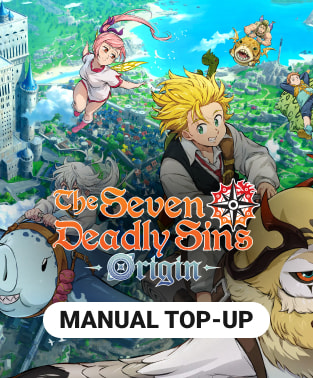The Seven Deadly Sins: Origin Manual Direct Top-Up
