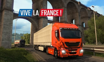 Euro Truck Simulator 2 - Vive la France DLC EN Global Steam