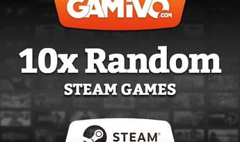 GAMIVO 10x Random Steam Games Global Steam