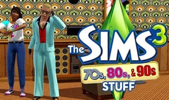 The Sims 3: 70s, 80s and 90s Stuff DLC Global EA App