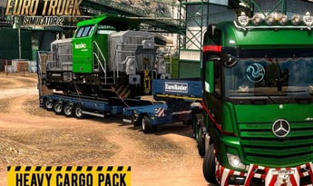 Euro Truck Simulator 2 - Heavy Cargo Pack DLC EU Steam Gift