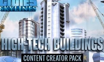 Cities: Skylines - Content Creator Pack: High-Tech Buildings DLC EN/DE/FR/PL/PT/RU/ES Global Steam