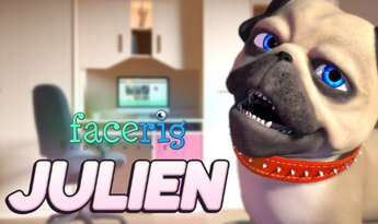 FaceRig Julien the Pug Avatar DLC EN Global Steam