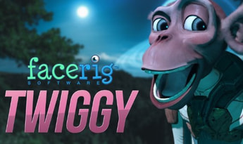 FaceRig Twiggy the Monkey Avatar DLC EN Global Steam