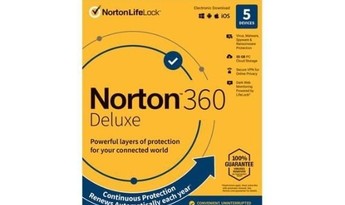 Norton 360 Deluxe + 50 GB Cloud Storage 1 Year 5 Dev EN EU Software License