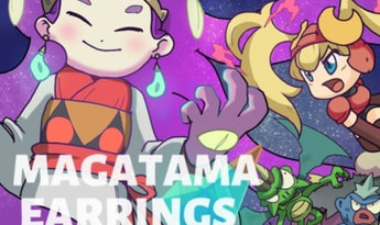 Magatama Earrings Steam Global
