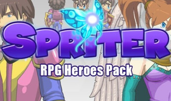 Spriter - RPG Heroes Pack EN Global Steam