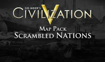 Sid Meier's Civilization V - Scrambled Nations Map Pack DLC Global Steam