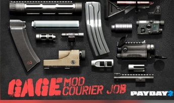Payday 2: Gage Mod Courier DLC EN/DE/FR/IT/ES Global Steam Gift