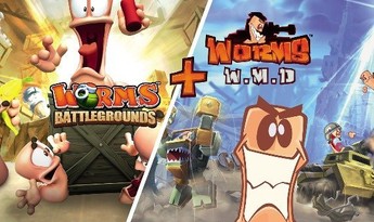 Worms: Battlegrounds + Worms W.M.D EN/DE/FR/IT/ES Canada Xbox One Xbox Series