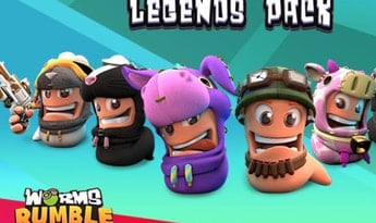 Worms Rumble - Legends Pack DLC Global Steam