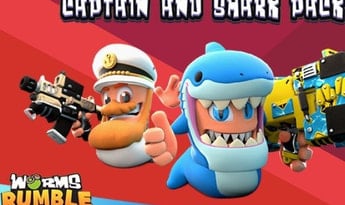 Worms Rumble - Captain & Shark Double Pack DLC Global Steam