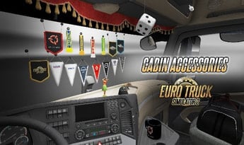 Euro Truck Simulator 2 - Cabin Accessories DLC Global Steam