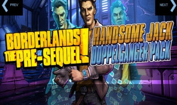 Borderlands: The Pre-Sequel - Handsome Jack Doppelganger Pack DLC EN/DE/FR/IT/JA/RU/ES Global Steam