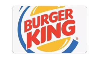 Burger King Card Gift USD US $5 Prepaid