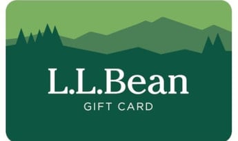 L.L.Bean Gift Card USD US $6 Prepaid