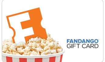Fandango Gift Card USD US $50 Prepaid